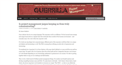 Desktop Screenshot of guerrillaprojectmanager.com